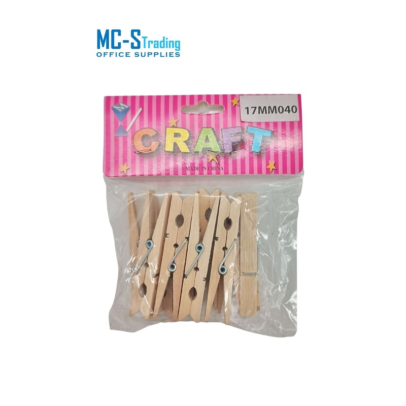 Craft Material Wooden Clip 17MM040
