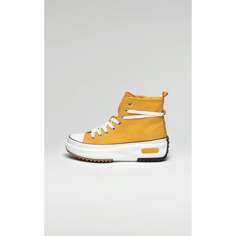 Dockers Women’s Mustard Canvas Sneakers |Dockers  in Lebanon