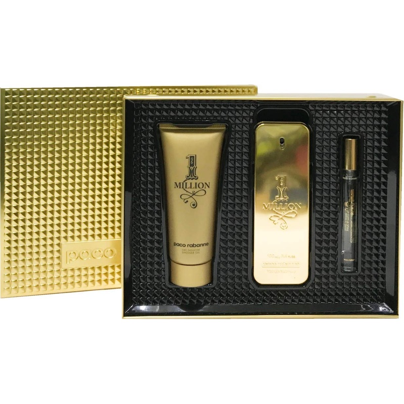 Paco Rabanne 1 Million Mens 3PC Gift Set in Metal Box|Paco Rabanne In Lebanon