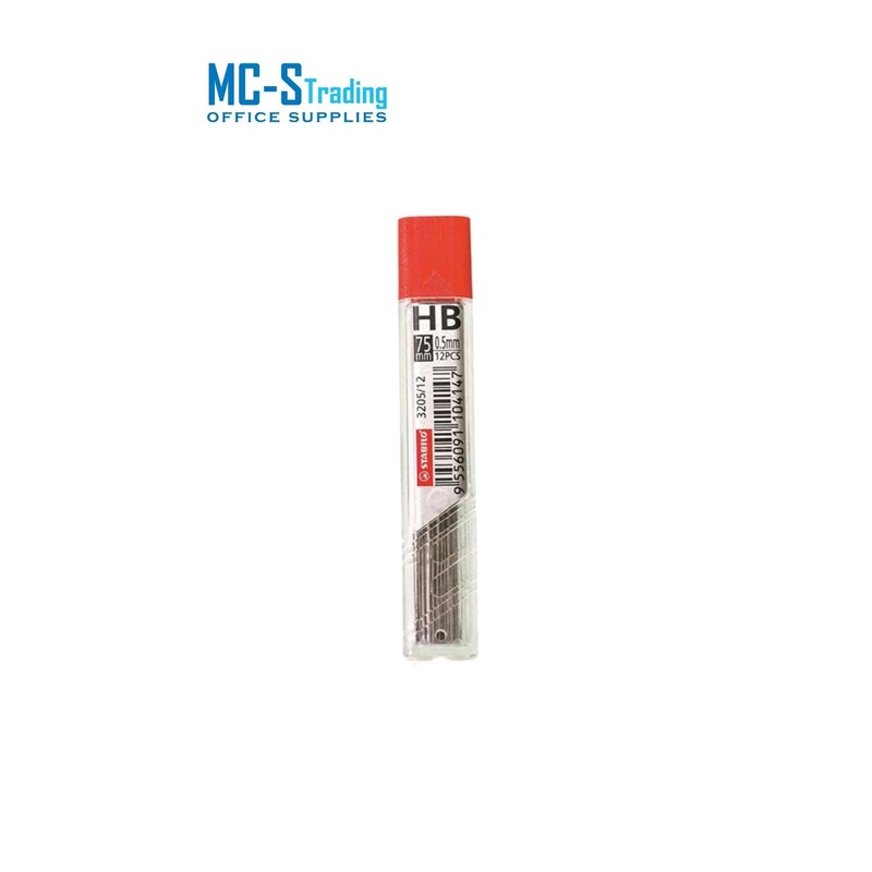 Stabilo Hi-Polymer Leads 0.5mm 12Pcs SB3205HB