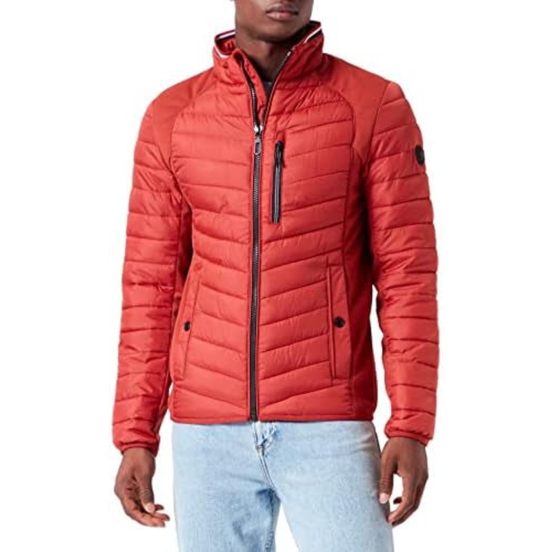 Tom Tailor Men’s Brick Zippered Jacket |Tom Tailor in Lebanon