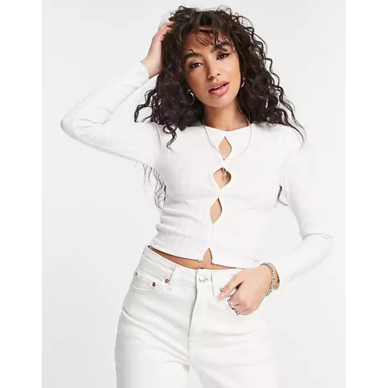 Topshop Women’s Ecru Blouse ANF1585