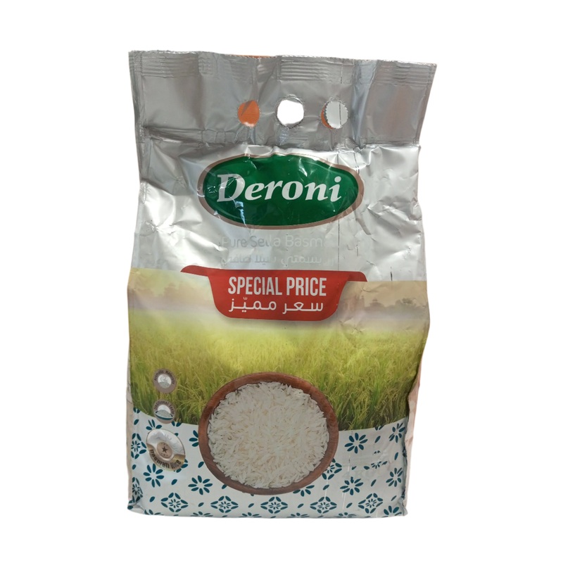 Deroni Basmati Rice 4Kg (Special Price) | Deroni In Lebanon