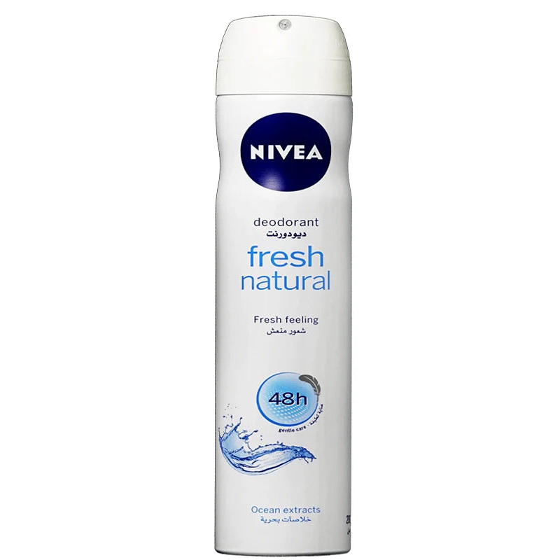 Nivea Fresh Natural Spray Deodorant 200ml | Nivea In Lebanon