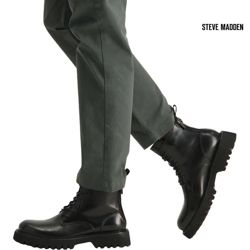 Steve Madden Men’s Black Gerald Ankle Boots |Steve Madden in Lebanon