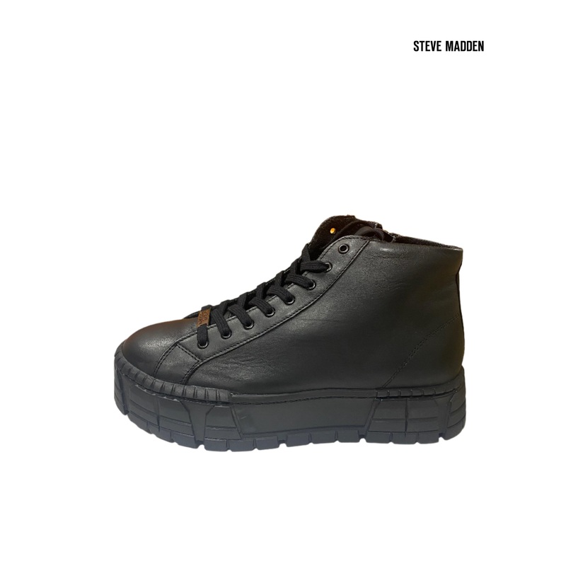 Steve Madden Women’s Black Fani Leather Boots |Steve Madden in Lebanon