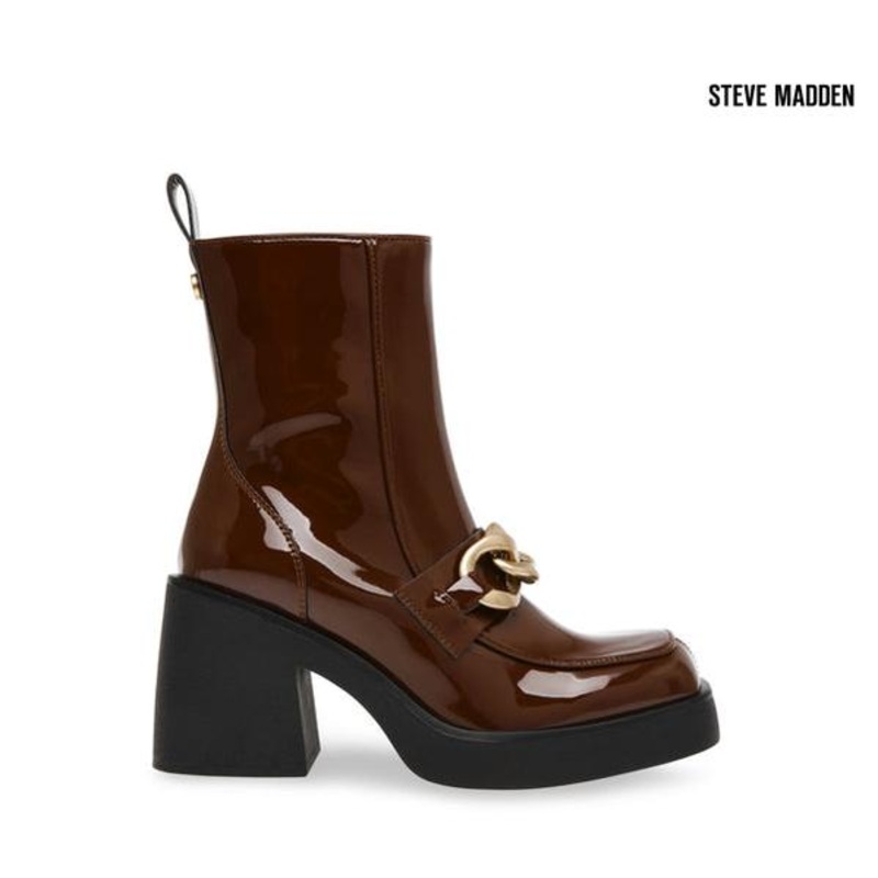 Steve Madden Women’s Brown Blooms Heeled Boots |Steve Madden in Lebanon