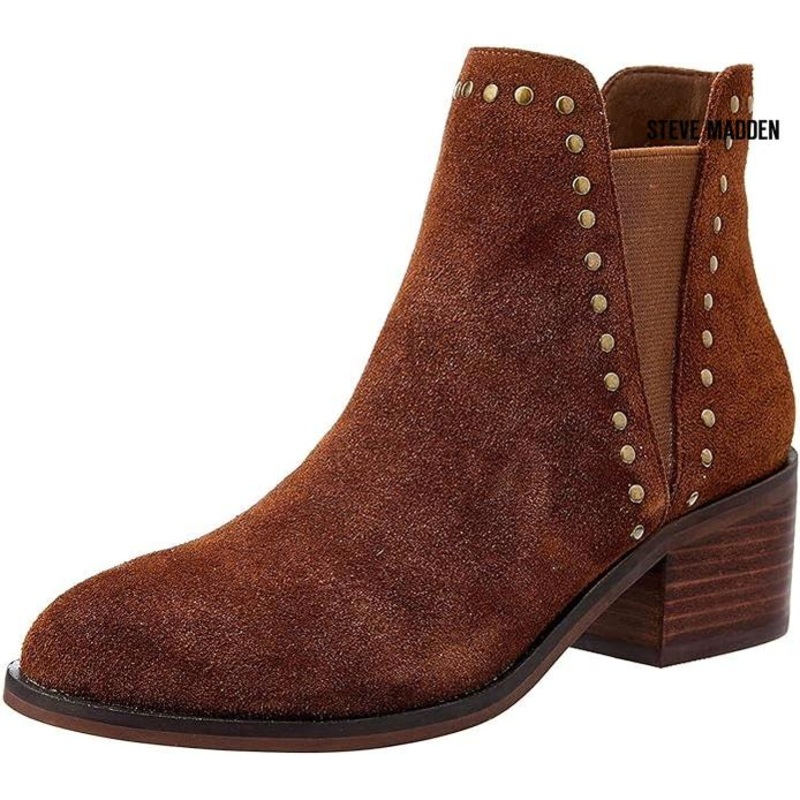 Steve Madden Women’s Camel Cade Heeled Boots |Steve Madden in Lebanon