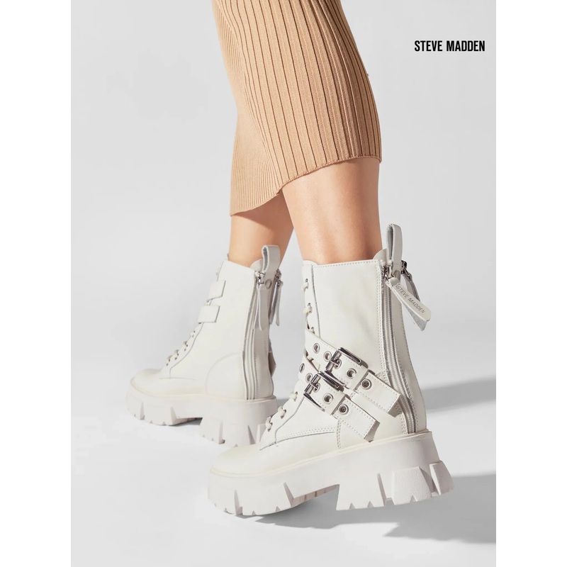 Steve Madden Women’s Ecru Traction Boots | Steve Madden in Lebanon
