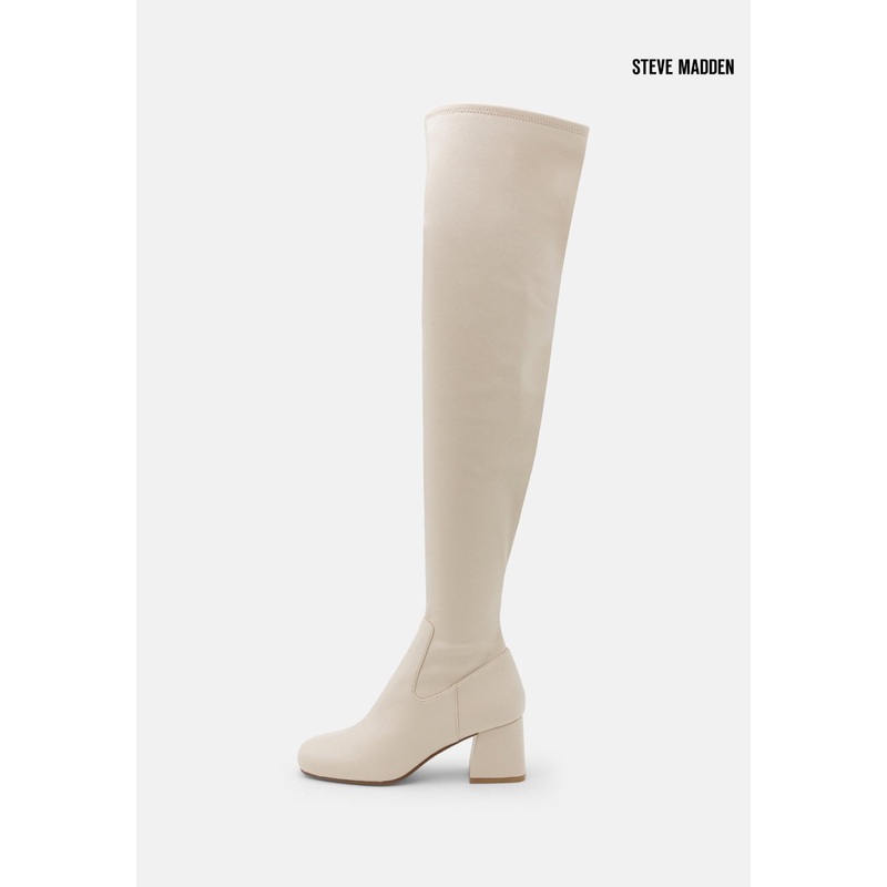 Steve Madden Women’s White Capacity Synthetic Heeled Knee Boots |Steve Madden in Lebanon