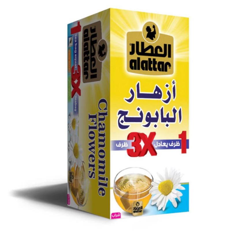 Al Attar Chamomile Flowers 50 Bags | Al Attar In Lebanon