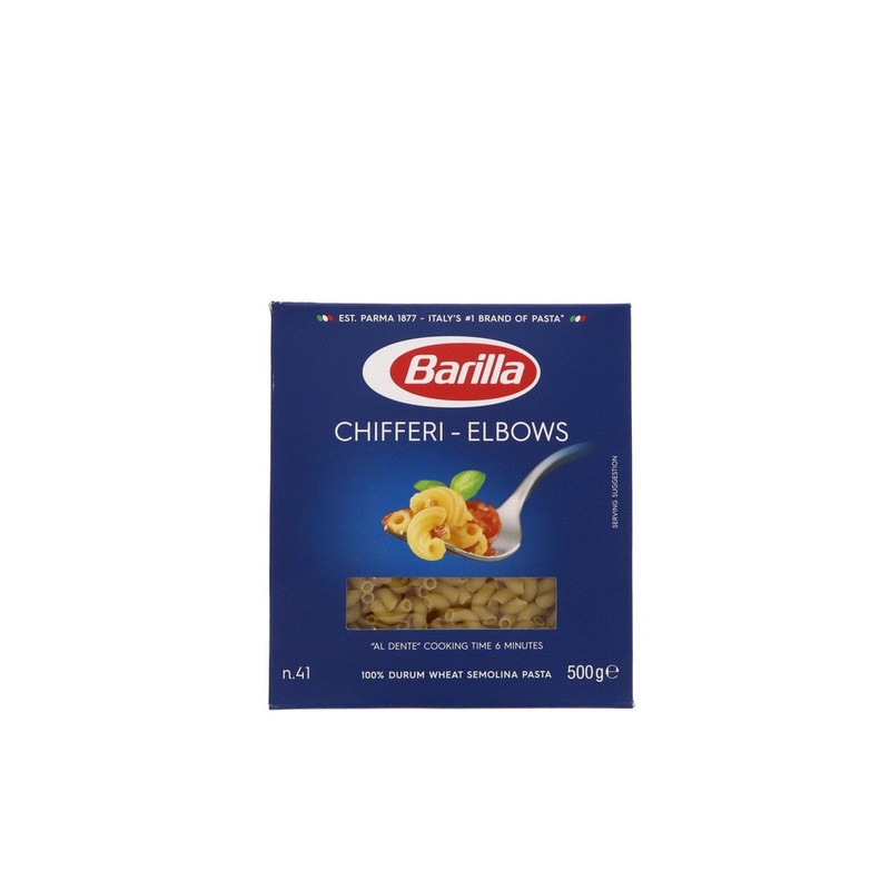 Barilla Chifferi-Elbows N41 500g | Barilla In Lebanon