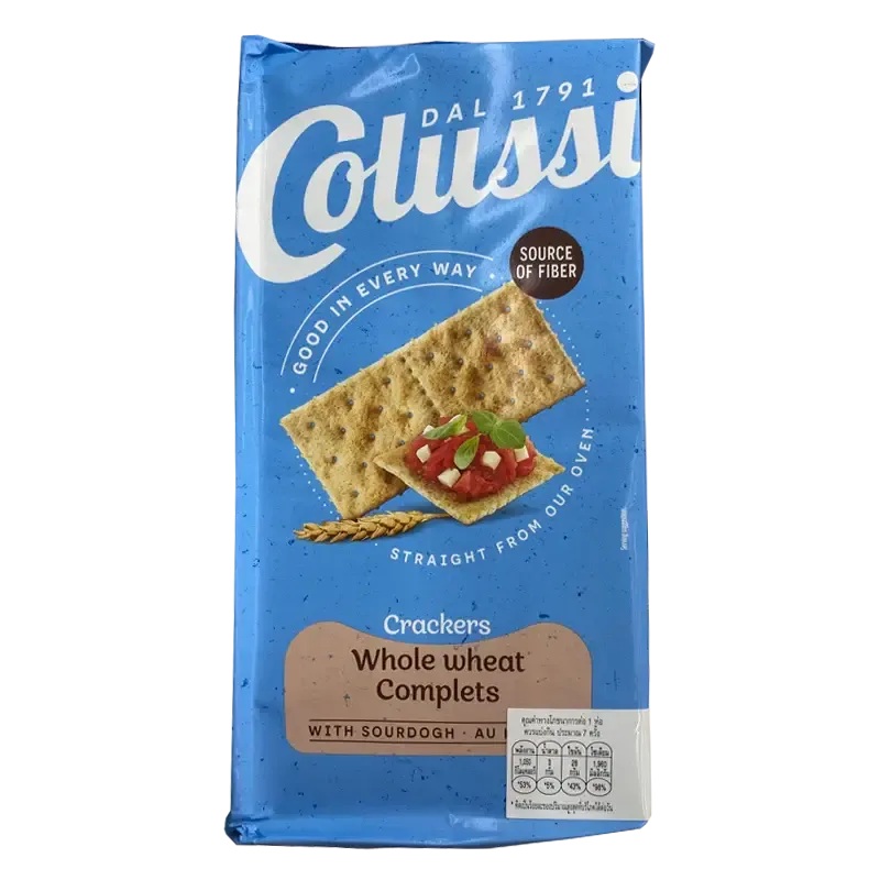 Colussi Crackers Whole Wheat Complets 250g  | Colussi  In Lebanon