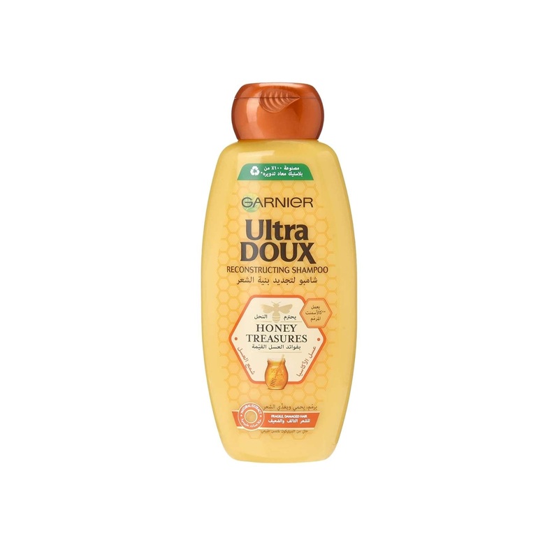 Garnier Ultra Doux Honey Treasures Reconstructing Shampoo 400ml | Garnier In Lebanon