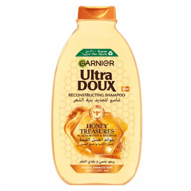 Garnier Ultra Doux Honey Treasures Shampoo 600ml | Garnier In Lebanon