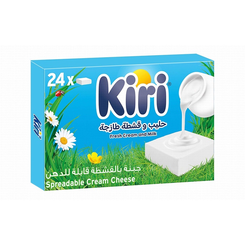 Kiri Spreadable Cream Cheese 24pcs 400g | Kiri  In Lebanon