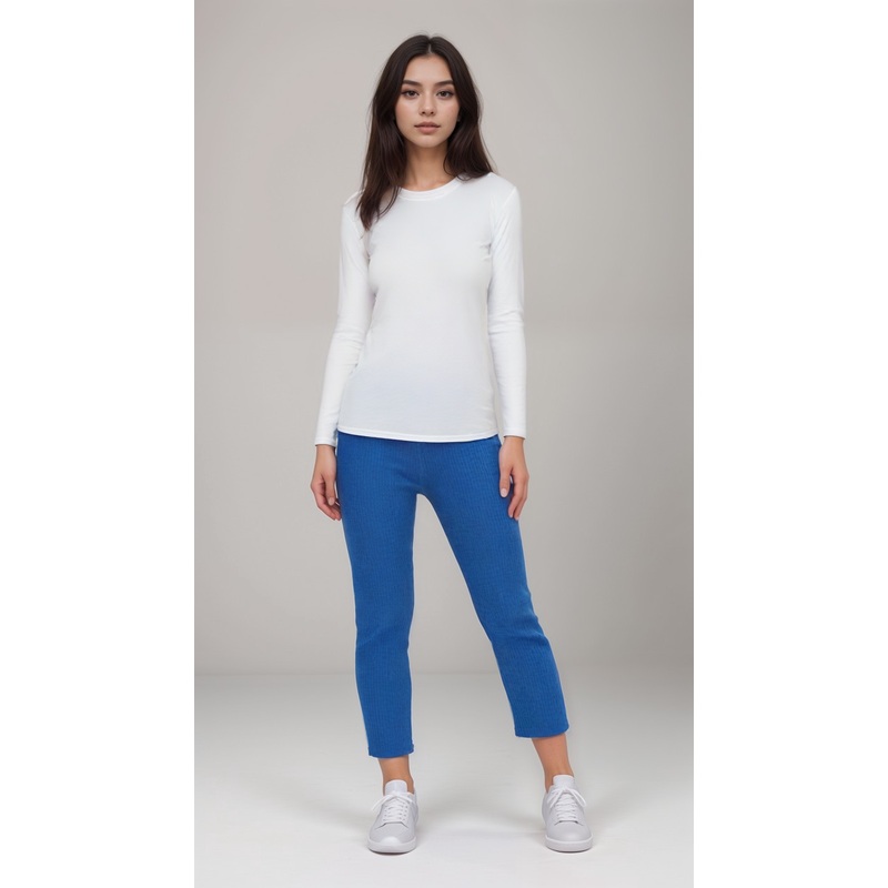LeGer Women’s Blue Wide Leg Pants | LeGer in Lebanon