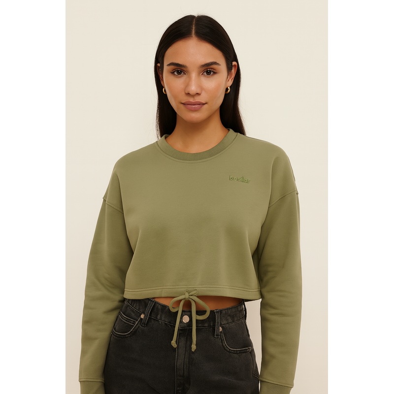 LeGer Women’s Green Oversized Sweatshirt | LeGer in Lebanon