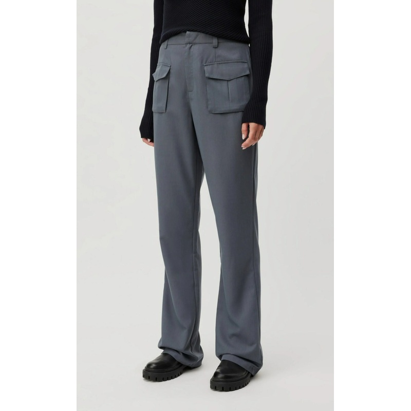 LeGer Women’s Grey High Waist Pants |LeGer in Lebanon