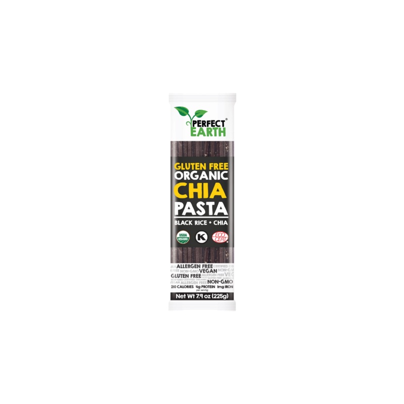 Perfect Earth Organic Black Rice Pasta with Chia 225g | Perfect Earth In Lebanon