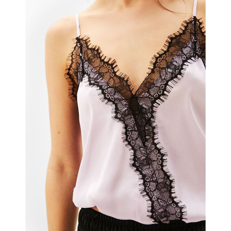 Bershka Women’s Purple Sleeveless Top | Bershka in Lebanon