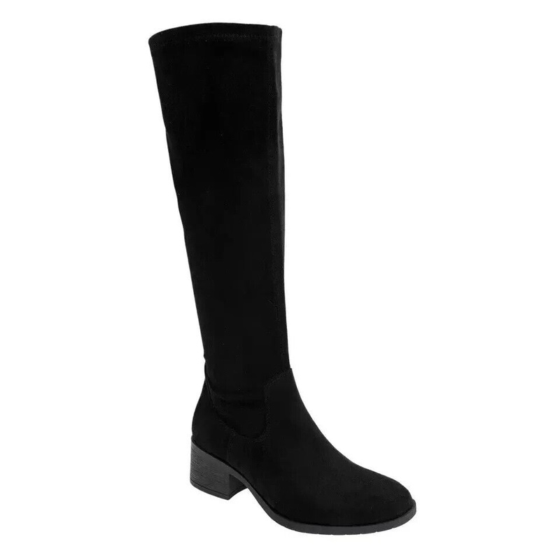 Brand New Kenneth Cole Women’s Tall Stretch Boot, Black