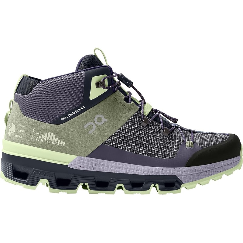 Brand New OnCloud Women’s Cloudtrax Hiking Boots (Reseda/Lavender)