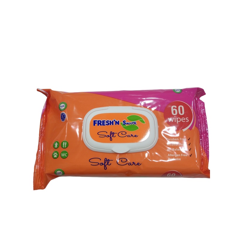 FreshN Smooth Soft Care 60 Wipes | FreshN In Lebanon