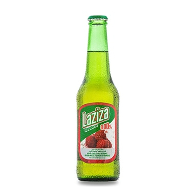 Laziza Raspberry Bottle 330ml | Laziza In Lebanon