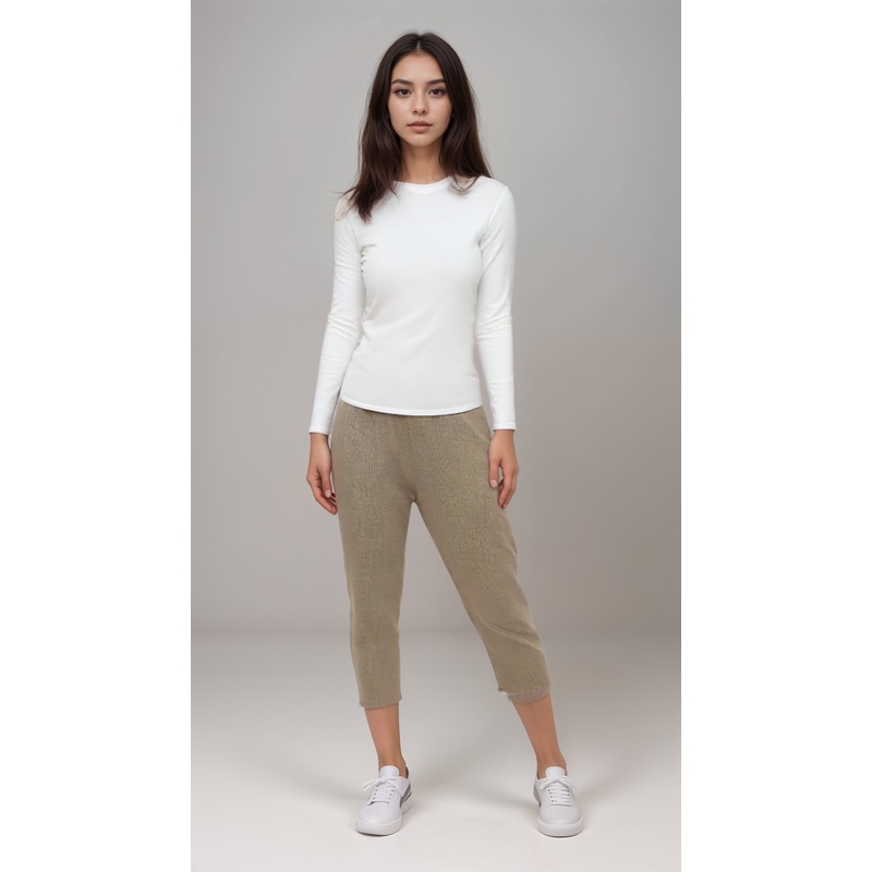 LeGer Women’s beige Ela Pants | LeGer In Lebanon