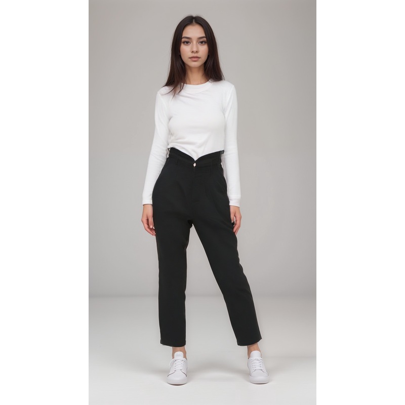 LeGer Women’s Black Boyfriend Jeans Pants | LeGer In Lebanon