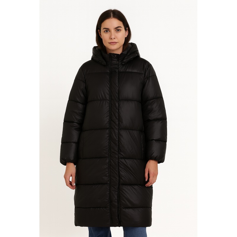 LeGer Women’s Long Dark Gray Puffer Coat | LeGer In Lebanon