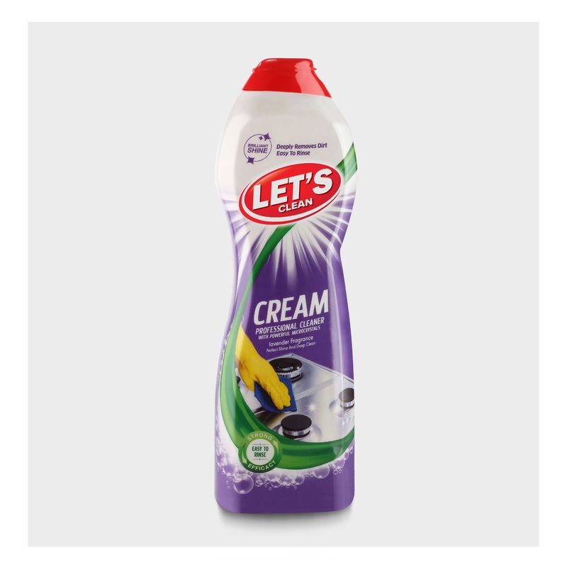 Let’s Clean Cream Professional Cleaner with Lavender Scent 500ml | Let’s Clean In Lebanon