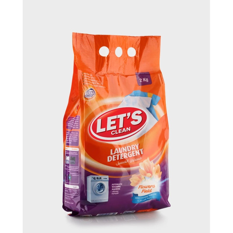 Let’s Clean Laundry Detergent Powder 2kg | Let’s Clean In Lebanon