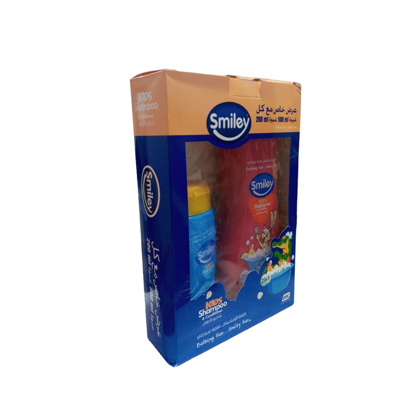 Smiley Kids Shampoo 500 +200ml | Smiley In Lebanon