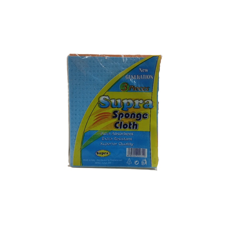 Supra Sponge Cloth 3pcs