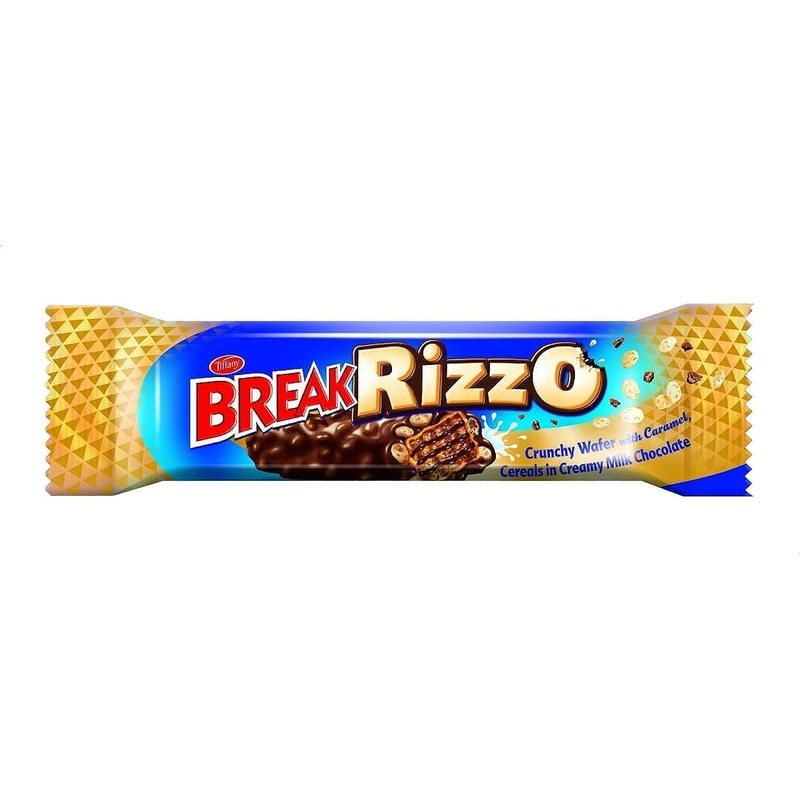 Tiffany Break Rizzo Crunchy Wafer With Caramel 17g | Tiffany In Lebanon