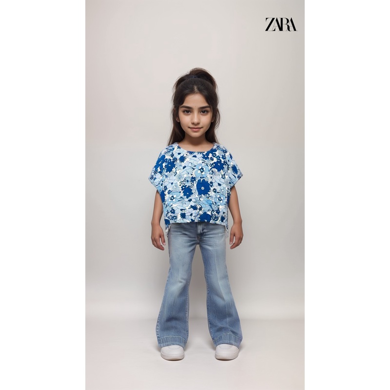 Zara Girl’s Multicolor Crop Top | Zara in Lebanon