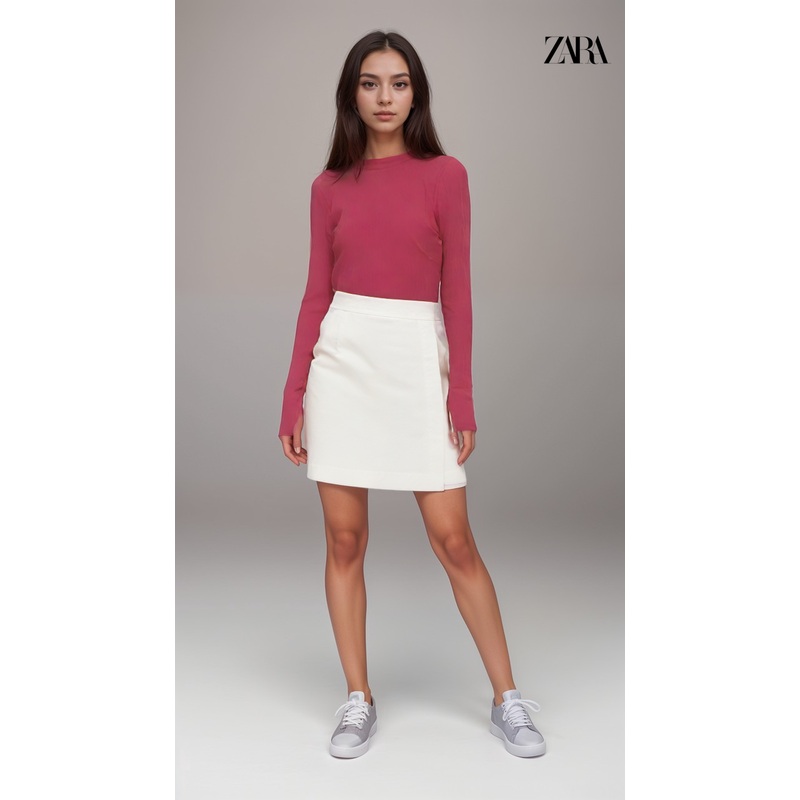 Zara Women’s Fuchsia Long Sleeve Blouse | Zara in Lebanon