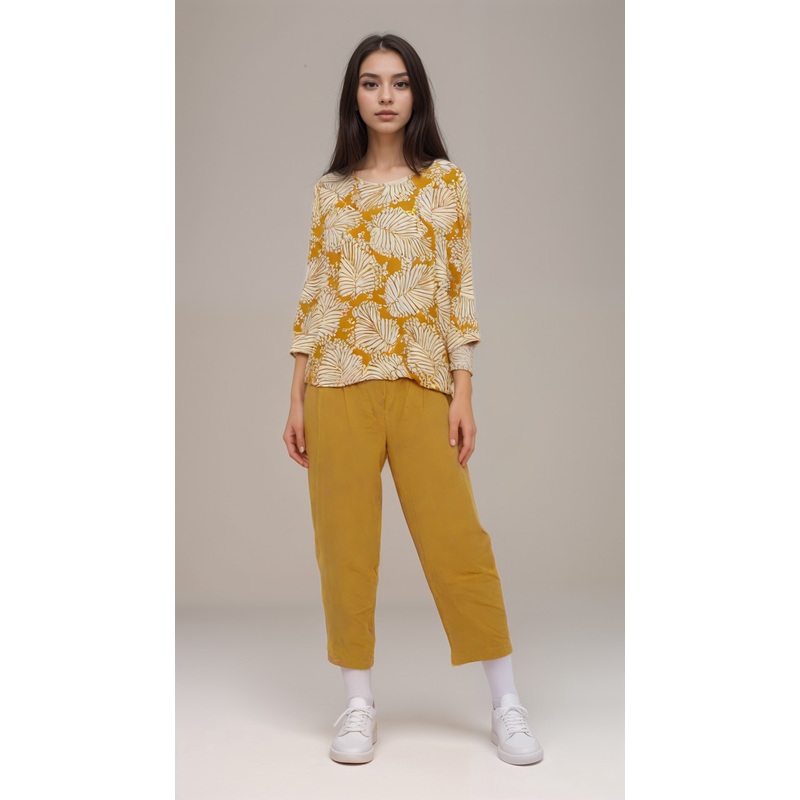 Cybele Women’s Mustard Pajama Set | Cybele in Lebanon