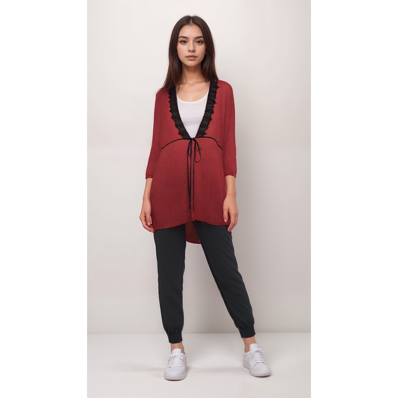 Cybele Women’s Red Lingerie Robe  | Cybele in Lebanon