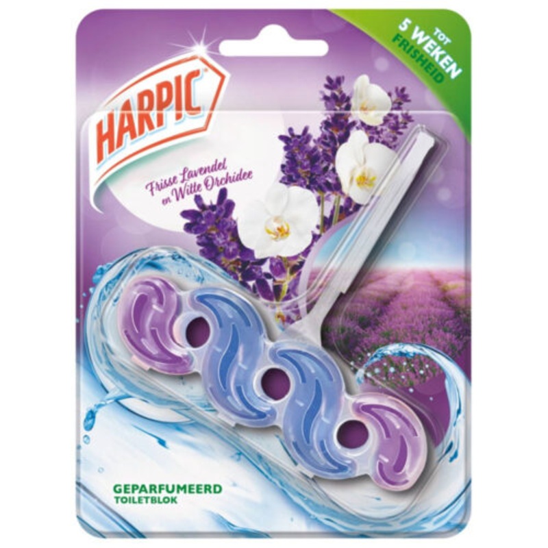Harpic Rim Block Fresh Lavender & White Orchid | Harpic In Lebanon