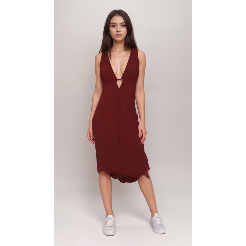 Iris Women’s Red Sleeveless Sleep Dress | Iris in Lebanon