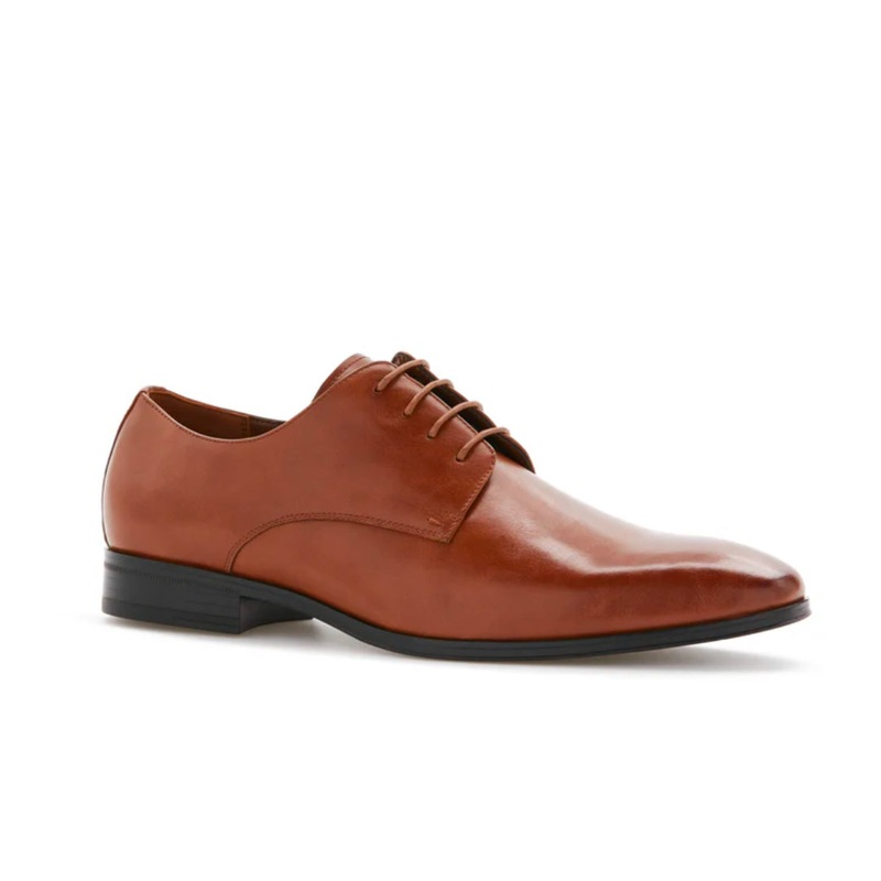 Brand New Perry Ellis Portfolio Men Randal Brown Dress Shoes