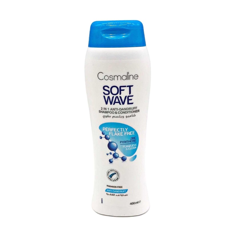 Cosmaline Soft Wave Shampoo & Conditioner Flake & itchFree 400ml|Cosmaline In Lebanon