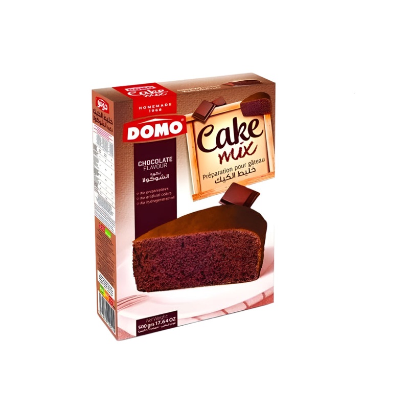 Domo Cake Mix Chocolate Flavour 500g | Domo In Lebanon