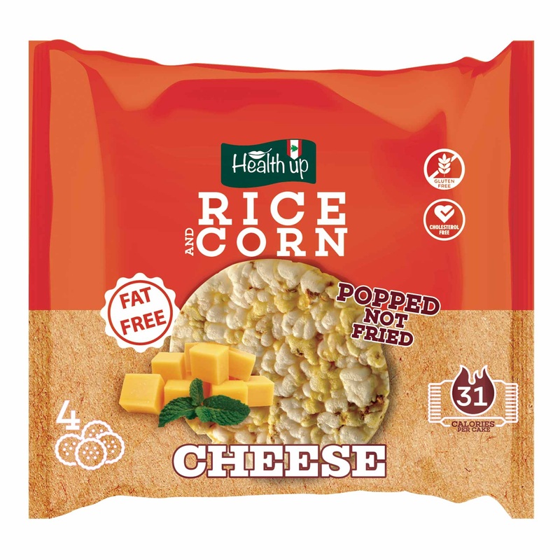 Health Up Rice & Corn Cake Cheese 30g | Health Up In Lebanon