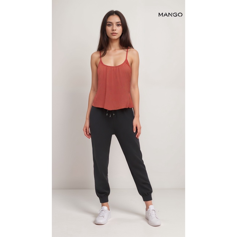 Mango Women’s Pink Sleeveless Top| Mango in Lebanon