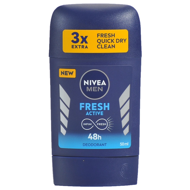 Nivea Men Deep Fresh Active 48h Stick 50ml| Nivea In Lebanon