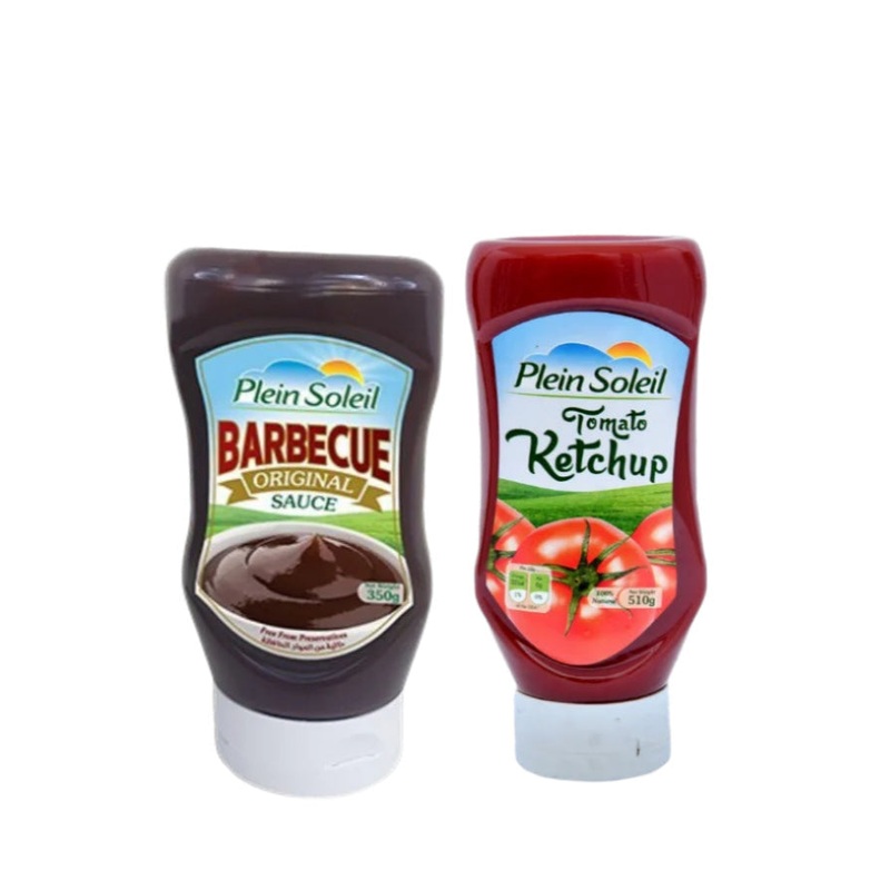 Plein Soleil Barbecue 350g +Plein Soleil Tomato Ketchup 340g (Promo Price) | Plein Soleil In Lebanon